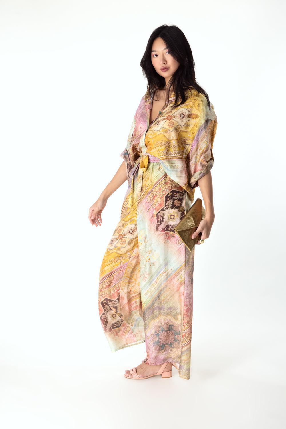 Tallow Shirt-OMBRE MULTI-0-CLOTHINGTOPBLOUSE-ZIMMERMANN