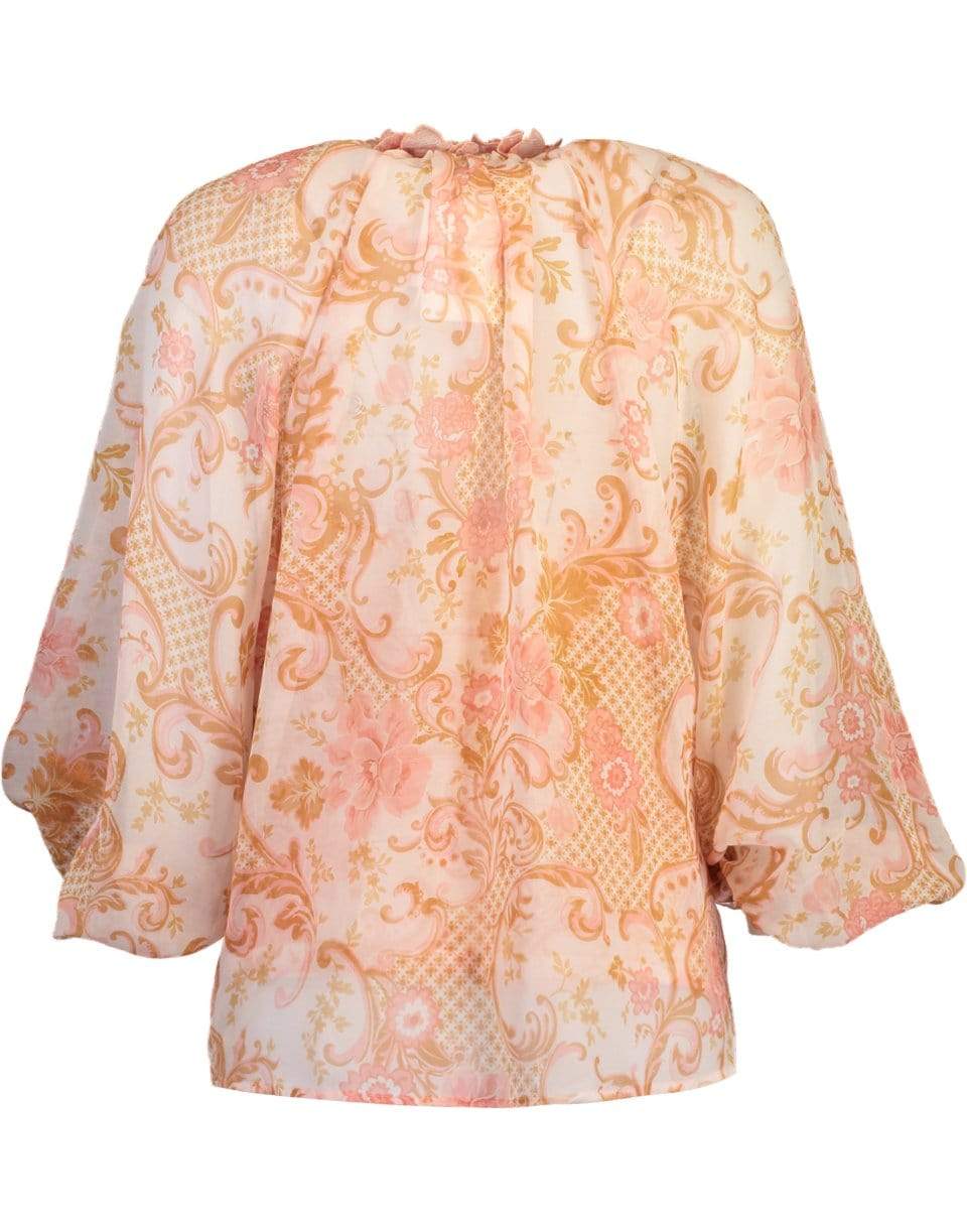 ZIMMERMANN-Postcard Lantern Blouse-