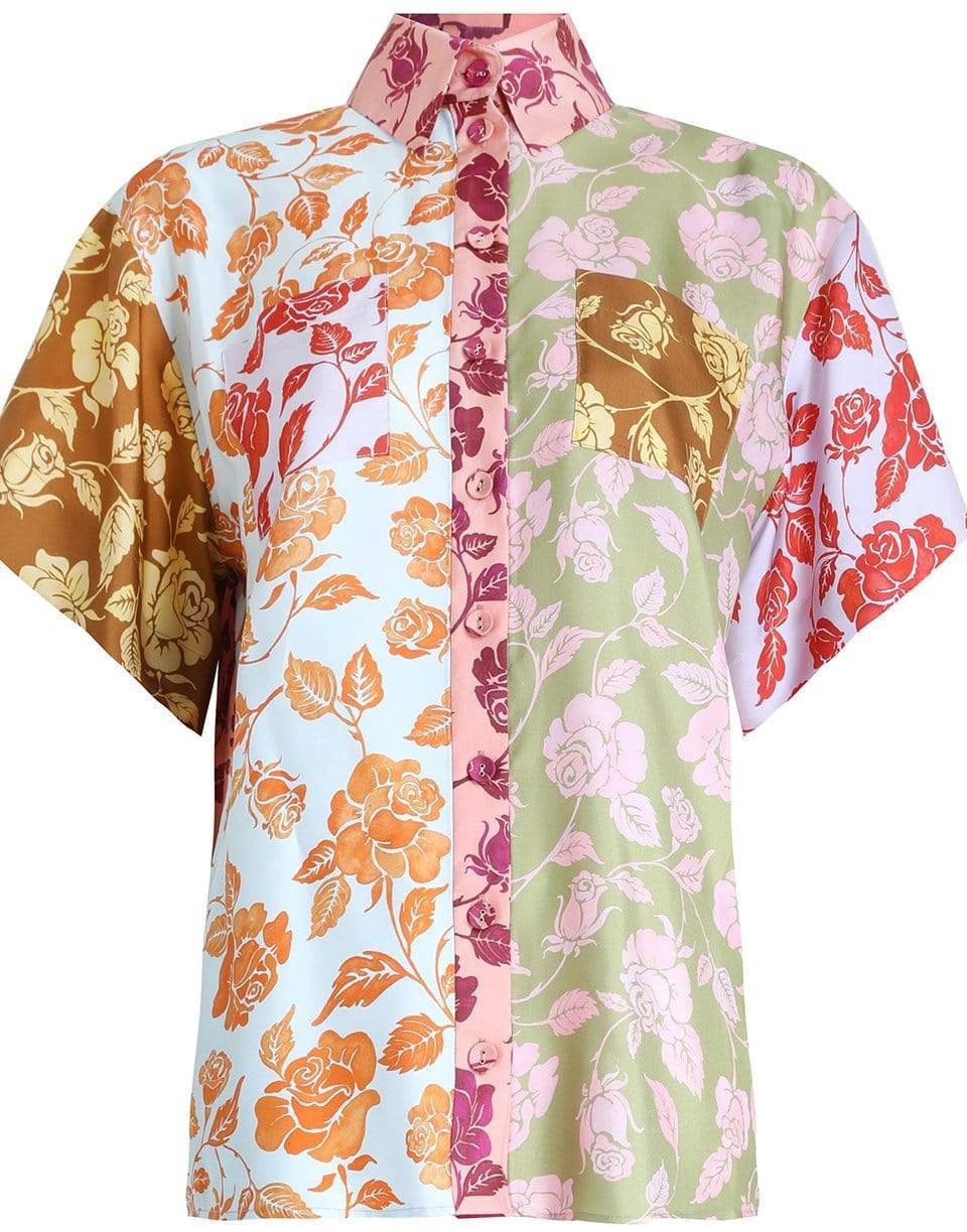 ZIMMERMANN-The Lovestruck Spliced Shirt-
