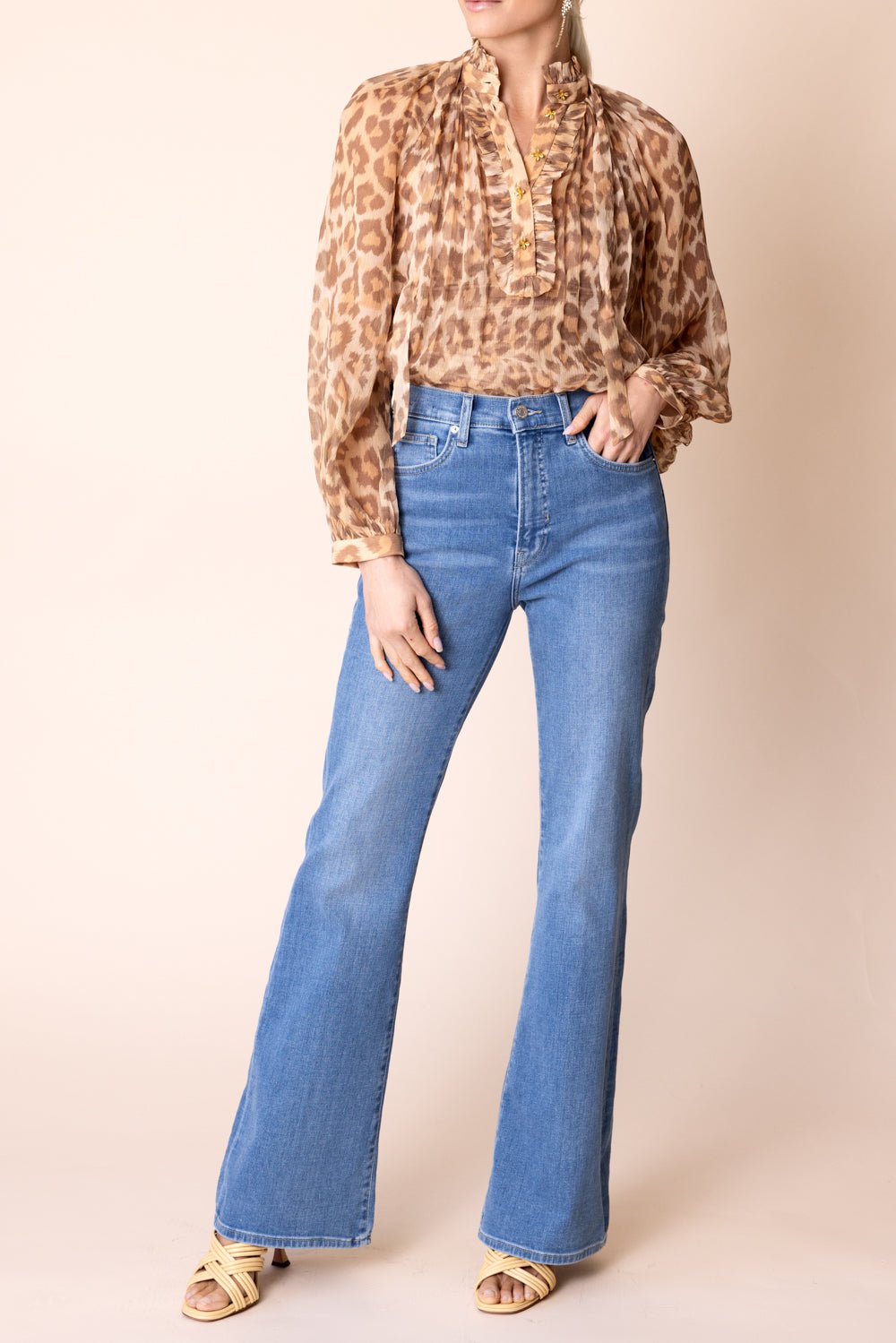 ZIMMERMANN-Luminosity Fluted Blouse-