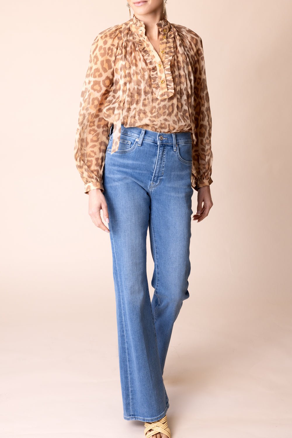 ZIMMERMANN-Luminosity Fluted Blouse-