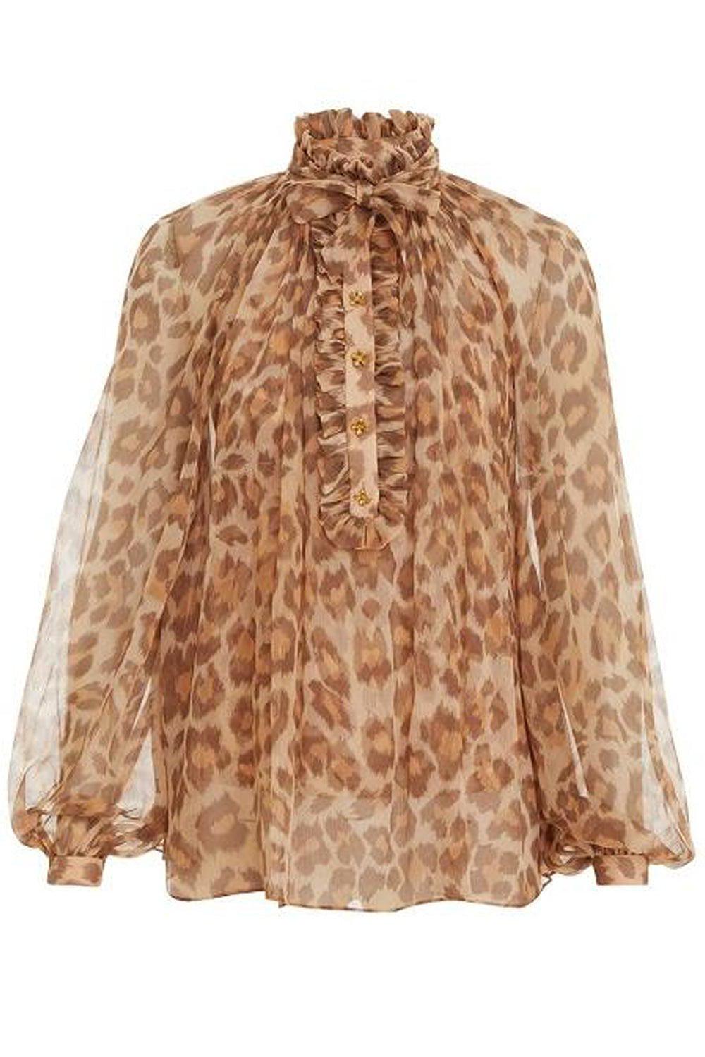 ZIMMERMANN-Luminosity Fluted Blouse-