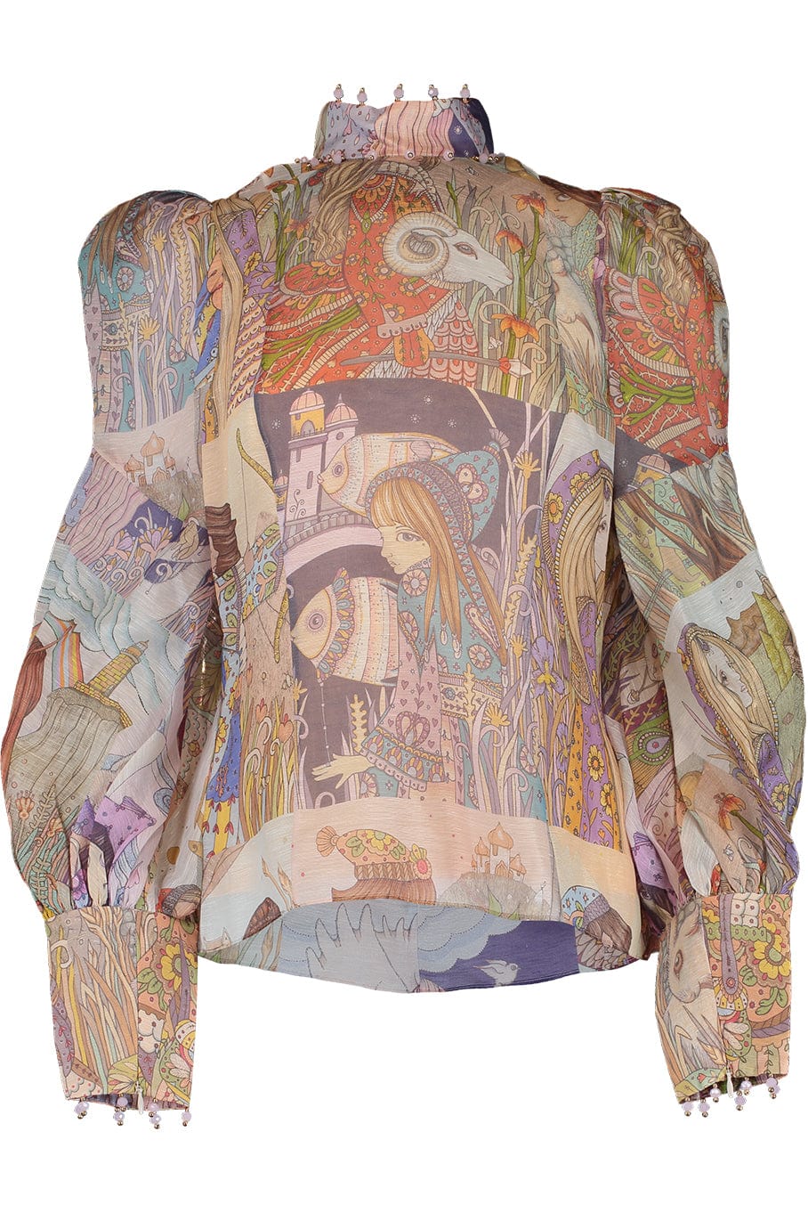 ZIMMERMANN-Kaleidoscope Zodiac Blouse-