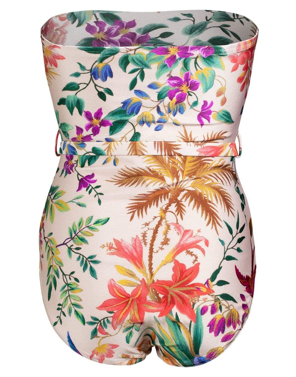 ZIMMERMANN-Tropicana Chain Belt One Piece Swimsuit-