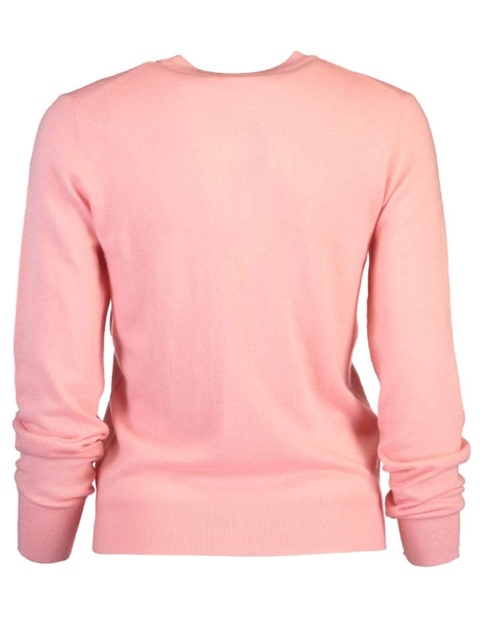 ZIMMERMANN-Classic Crew Neck Sweater - Light Pink-
