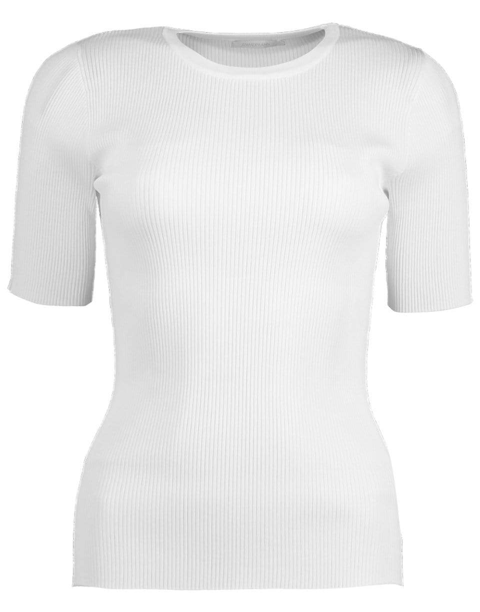 ZIMMERMANN-Empire Knit Tee-