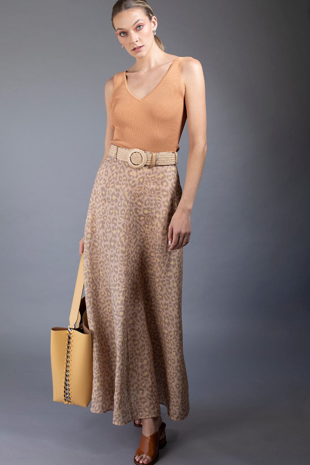 ZIMMERMANN-Anneke V Neck Tank Top-