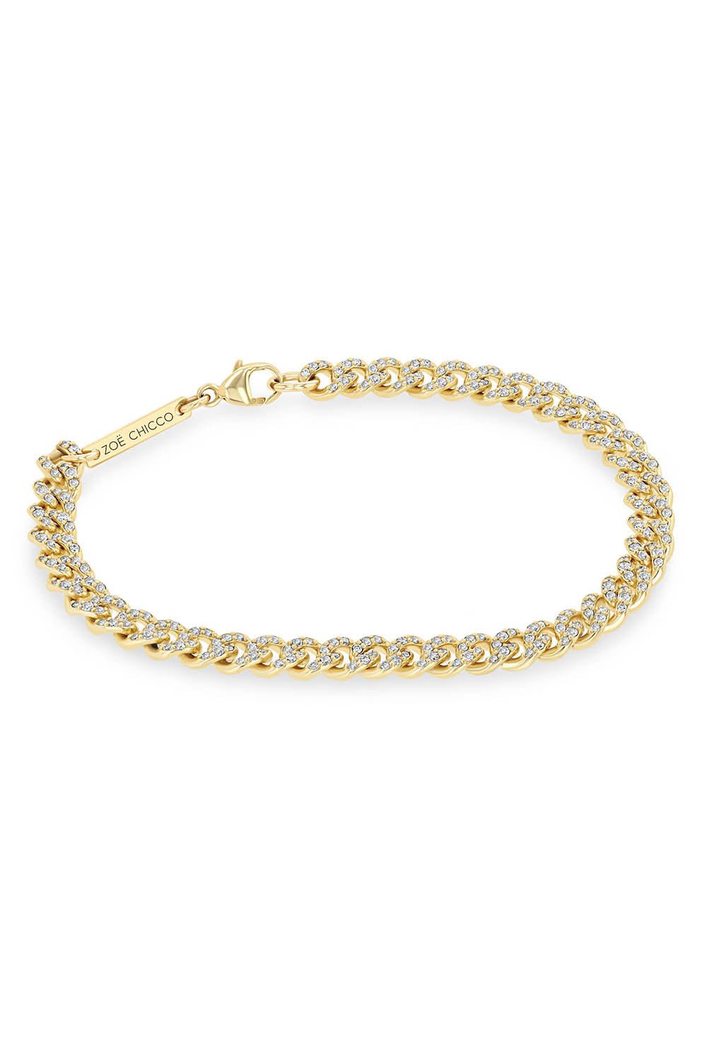 Zoe CHICCO: Medium Curb Chain Bracelet