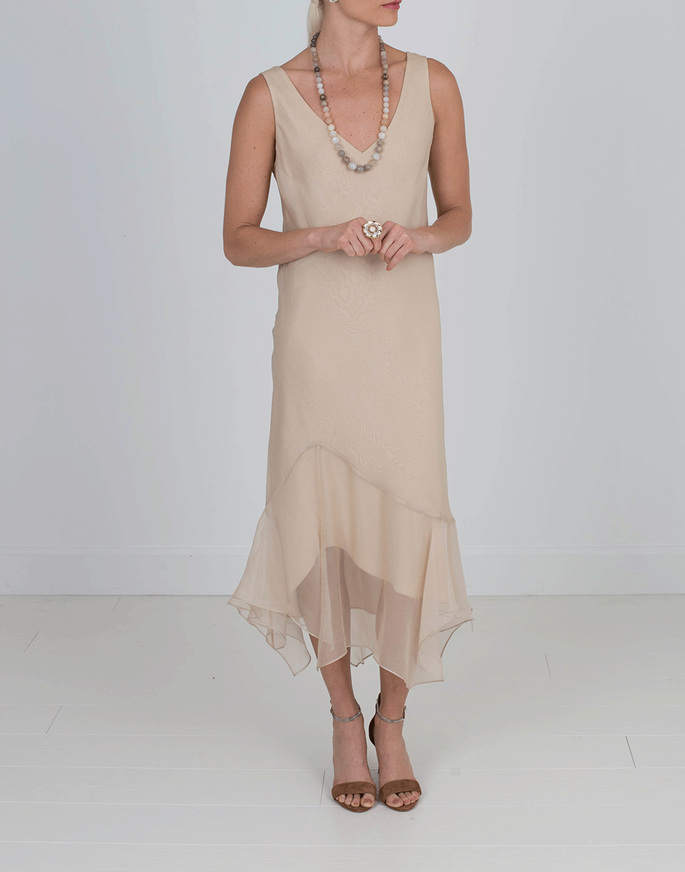 ZONDA NELLIS-Soleil Dress-GOLD