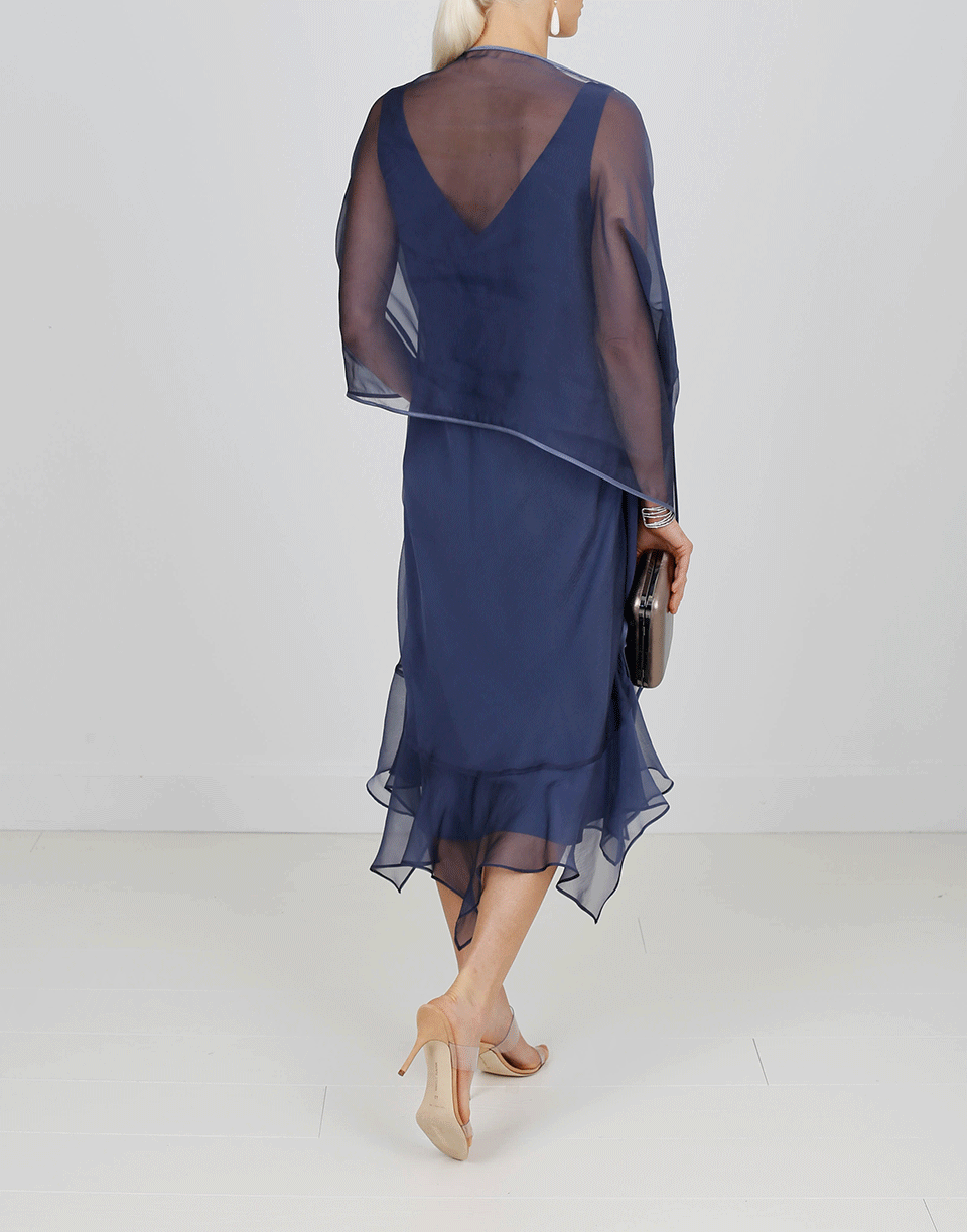 ZONDA NELLIS-Soleil Dress-NAVY