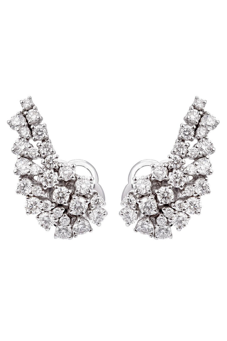 Diamond Climber Earrings