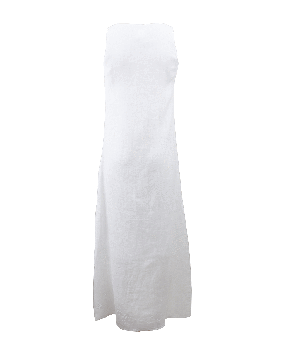 V-Neck Maxi Dress CLOTHINGDRESSCASUAL 120% LINO   