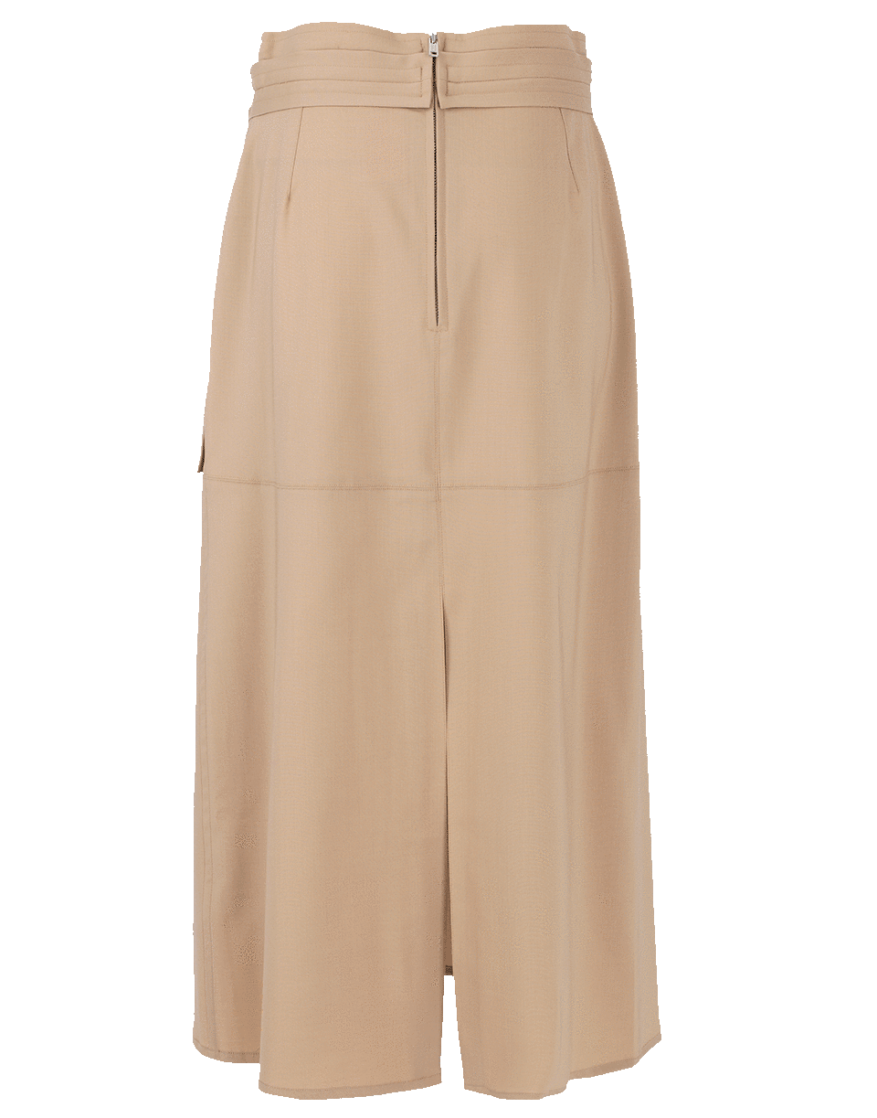 3.1 PHILLIP LIM-Wool Patchwork A-Line Skirt-