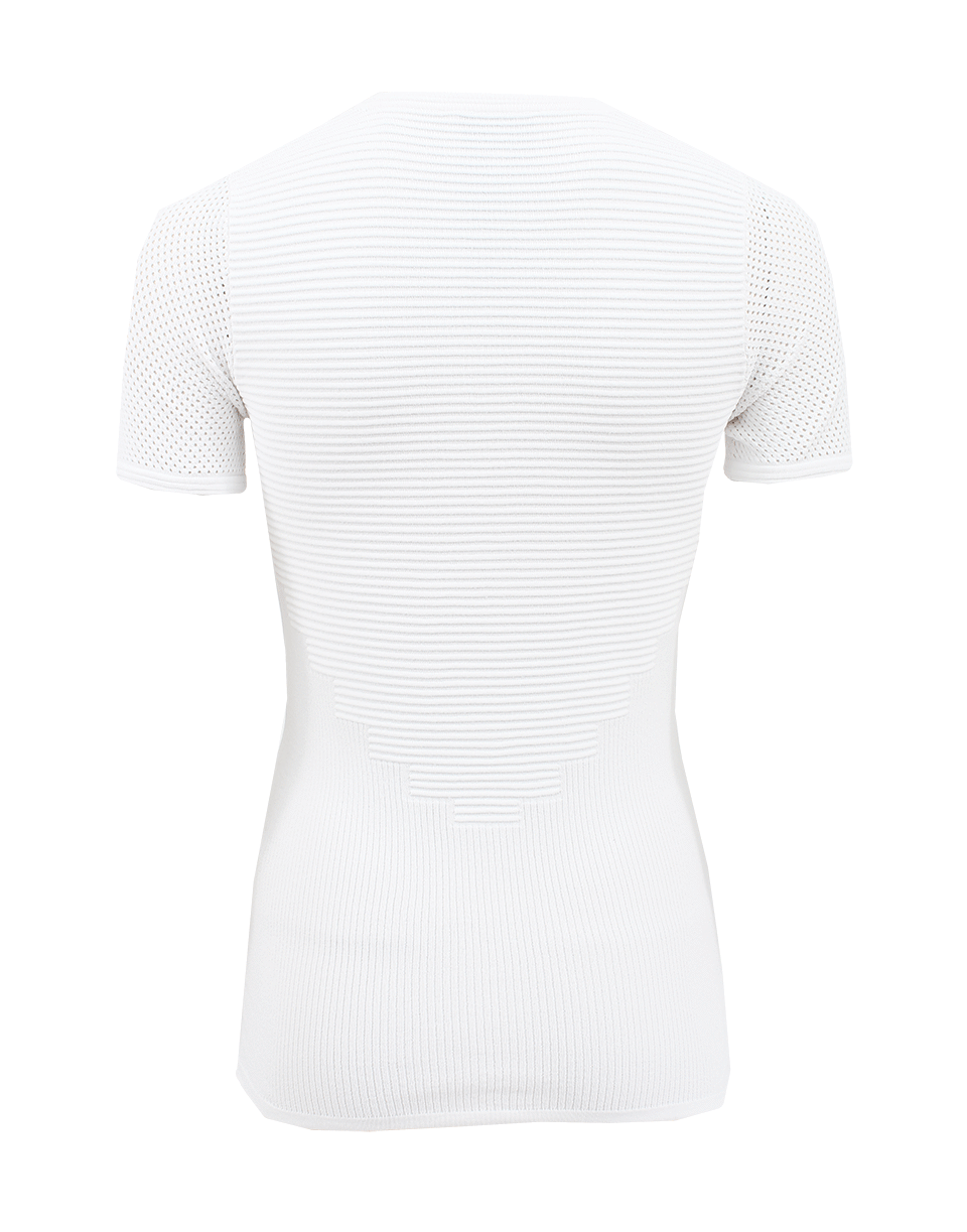 3.1 PHILLIP LIM-Short Sleeve Pullover With Mesh Inset-
