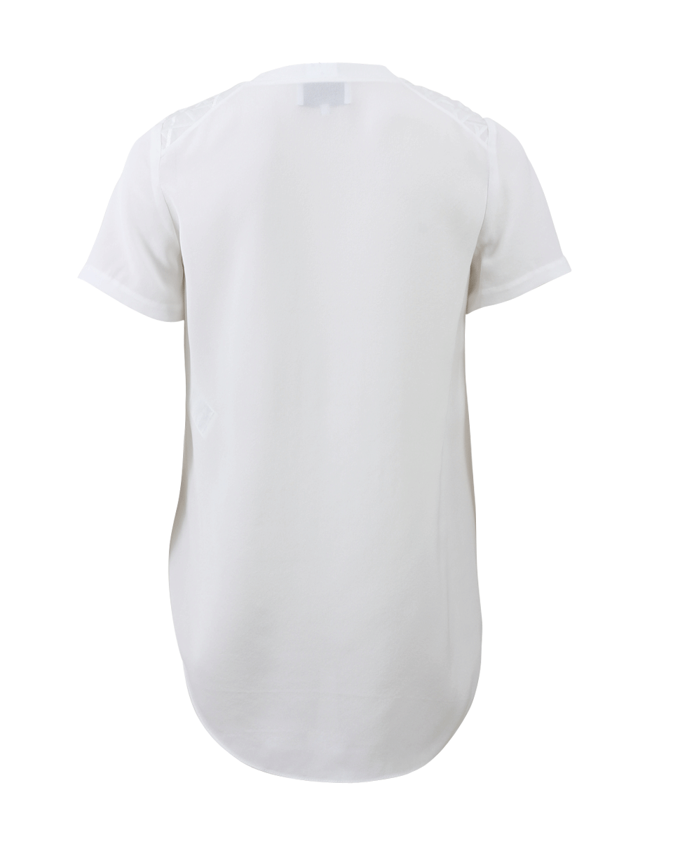 3.1 PHILLIP LIM-Overlap Side Seam T-Shirt-