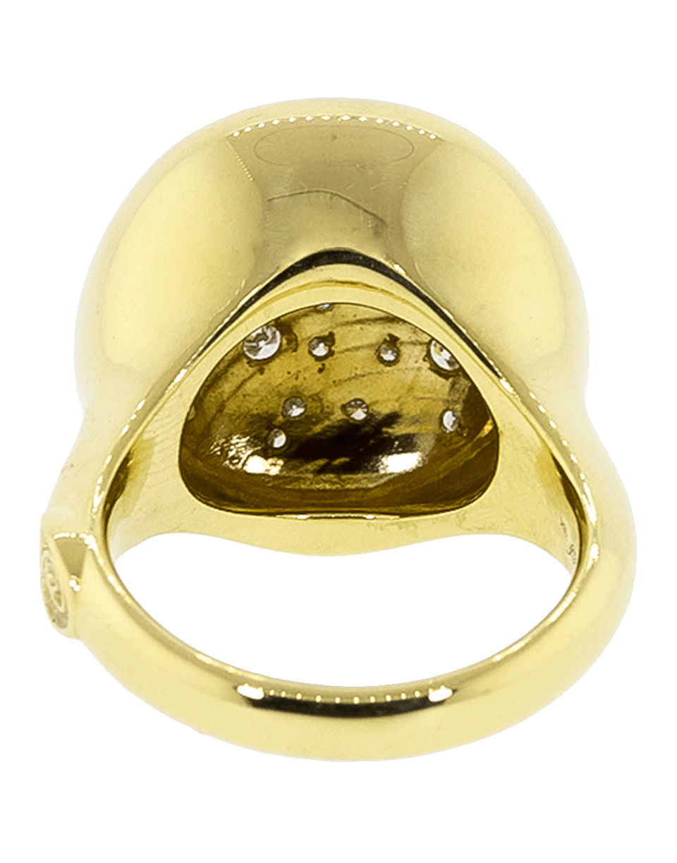 ADAM FOSTER-Diamond Constellation Dome Ring-YELLOW GOLD