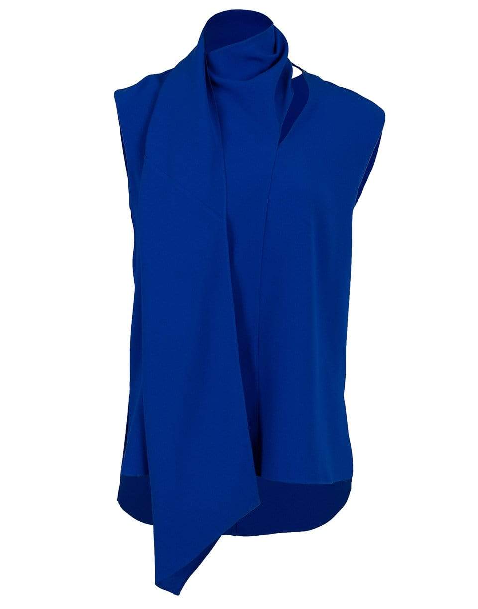 ADAM LIPPES-Scarf Wrap Shell Top-
