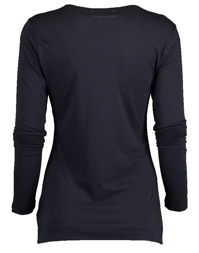 ADAM LIPPES-Cotton Crewneck T-Shirt-