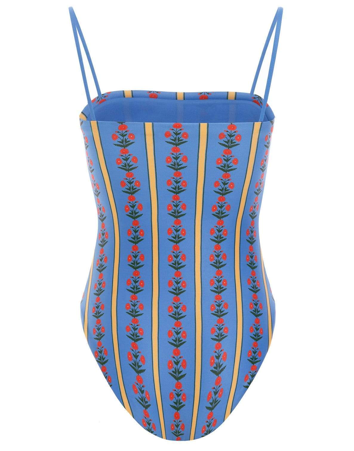 AGUA BY AGUA BENDITA-Durazno Carmina Embroidered One-Piece Swimsuit-