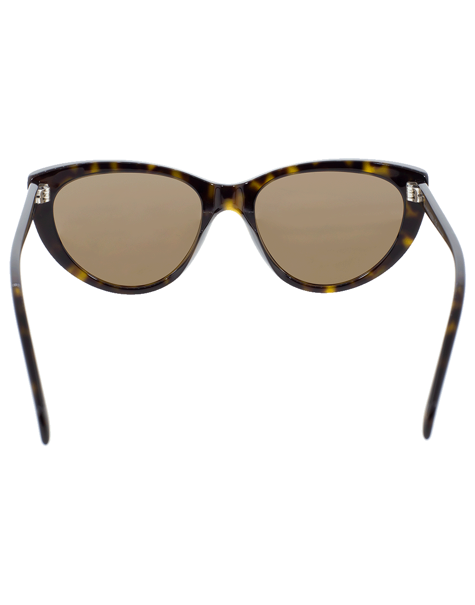 ALEXANDER MCQUEEN-Cat Eye Sunglasses-BROWN