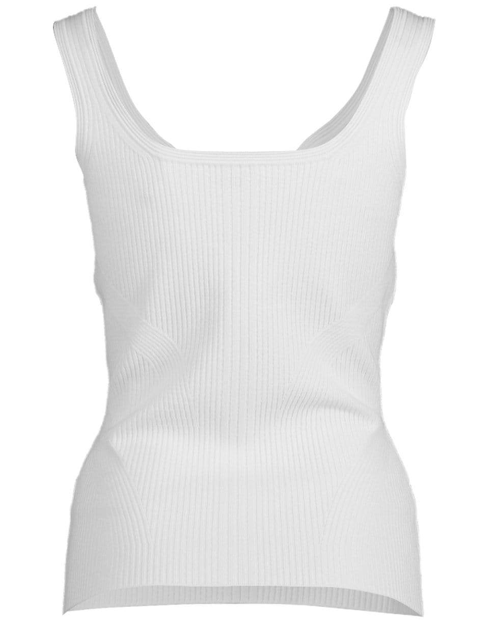 White Ribbed Tank Top – Marissa Collections