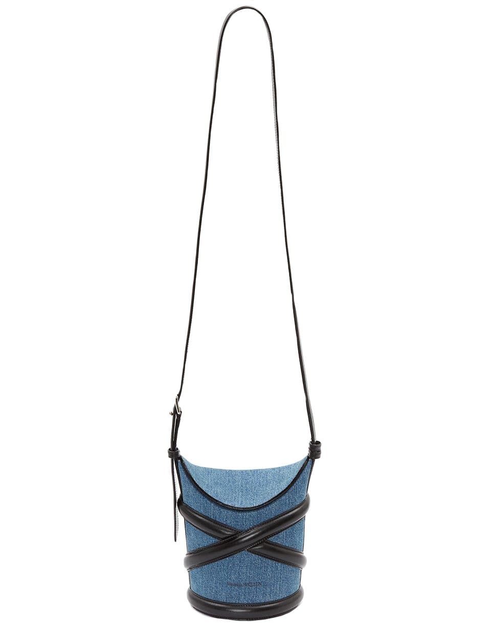 Alexander McQueen Denim Hobo Bag