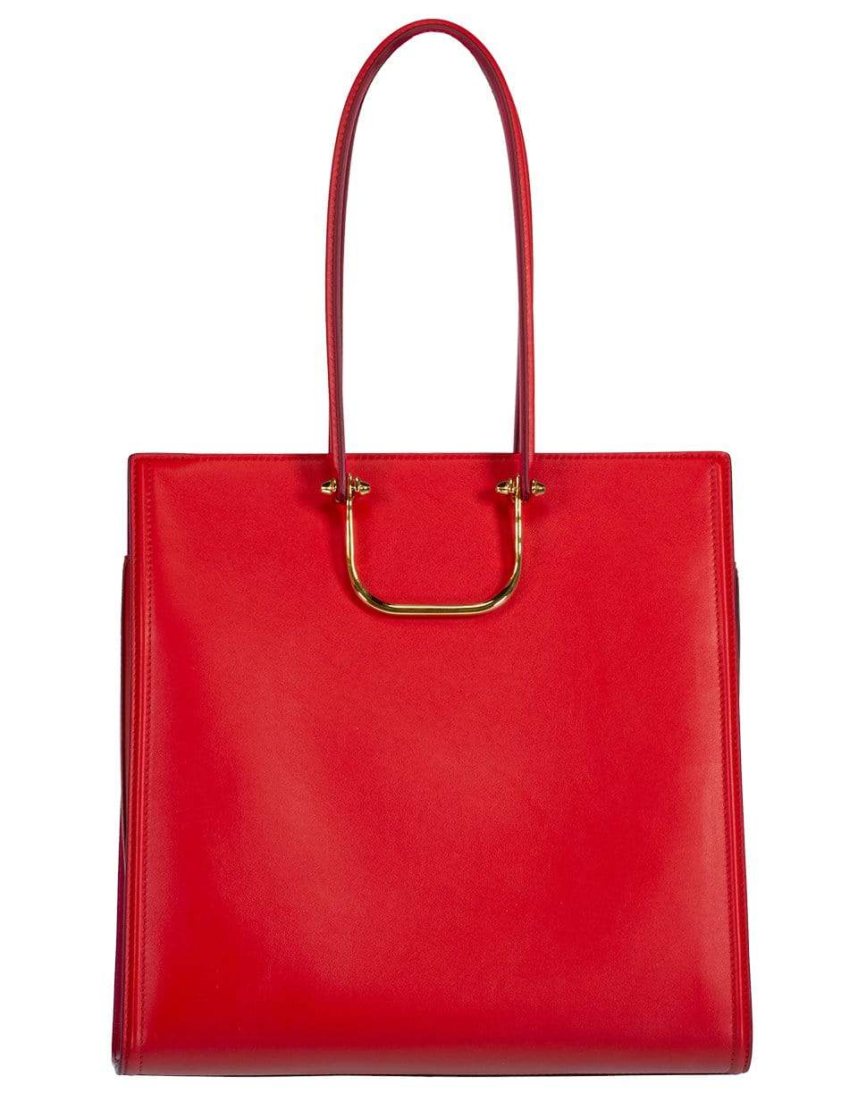 ALEXANDER MCQUEEN-Red Large Tote 35 Bag-RED/PINK