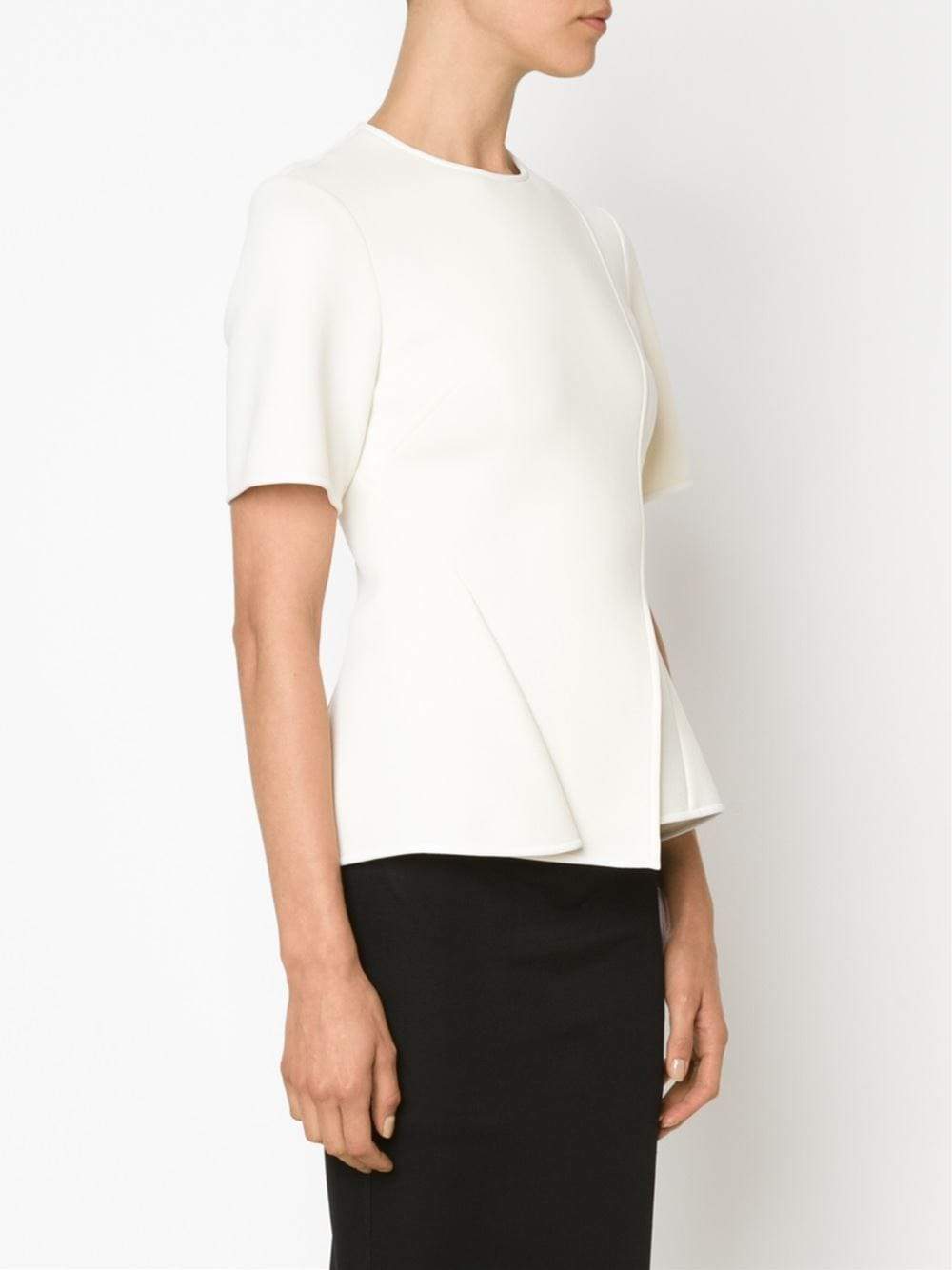 ALEXANDER WANG-Pleated Front Top-