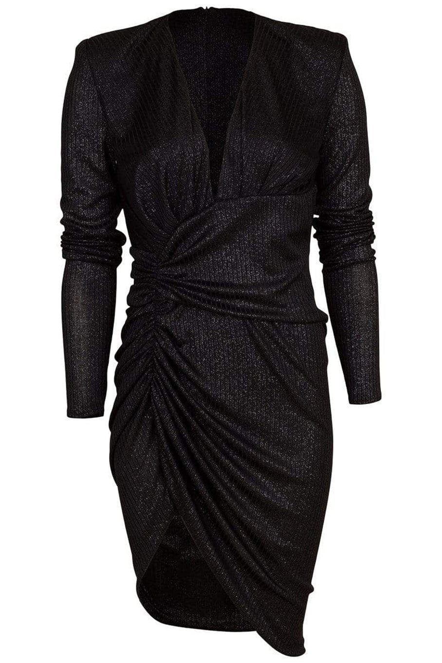 Long Sleeve Ruched Side Dress CLOTHINGDRESSEVENING ALEXANDRE VAUTHIER   