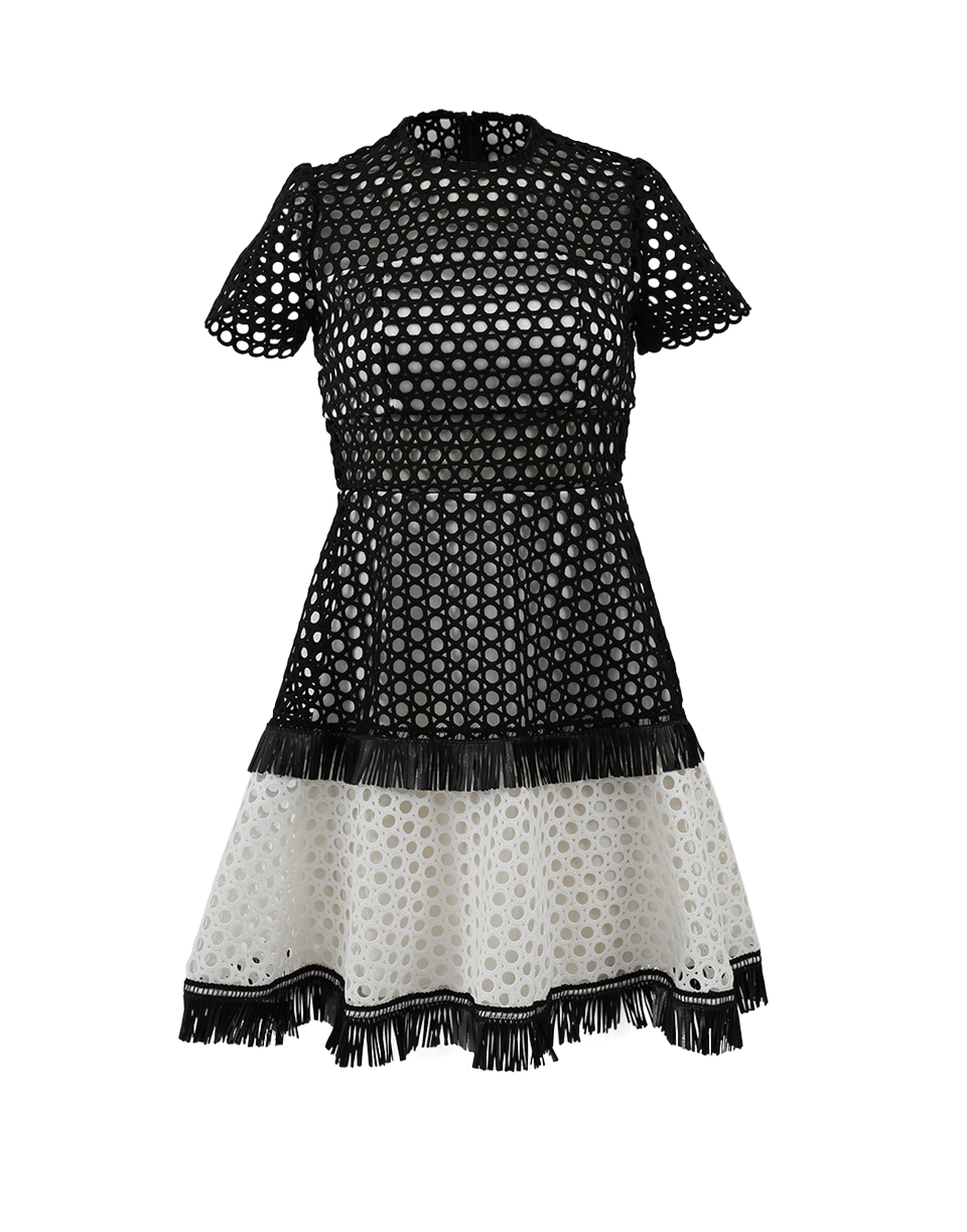 ALEXIS-Cynthia Circle Embroidered Dress-