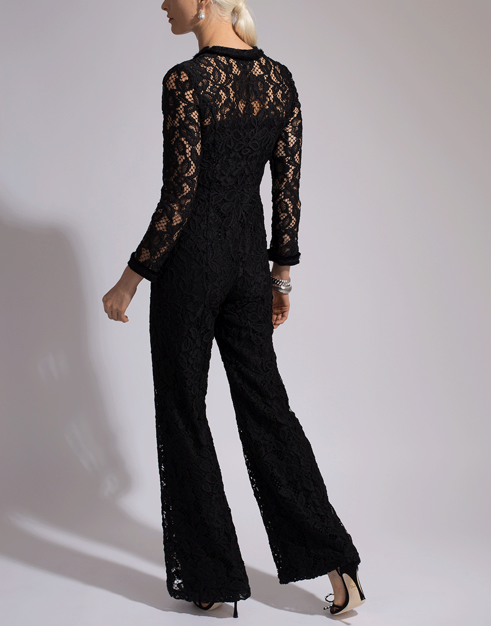 Alexis black best sale lace jumpsuit