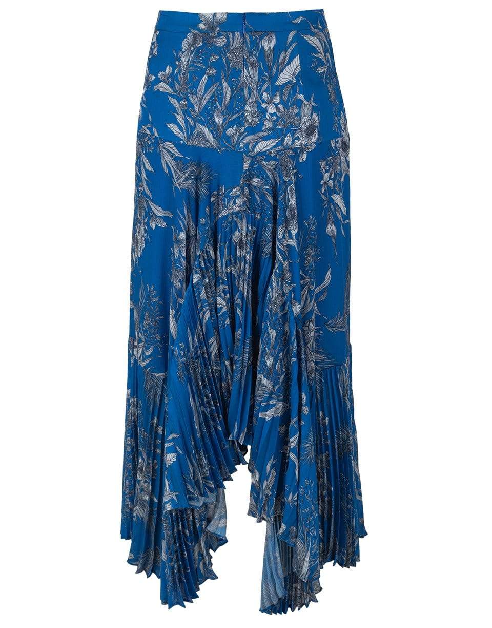 ALEXIS-Blue Palm Tarou Skirt-