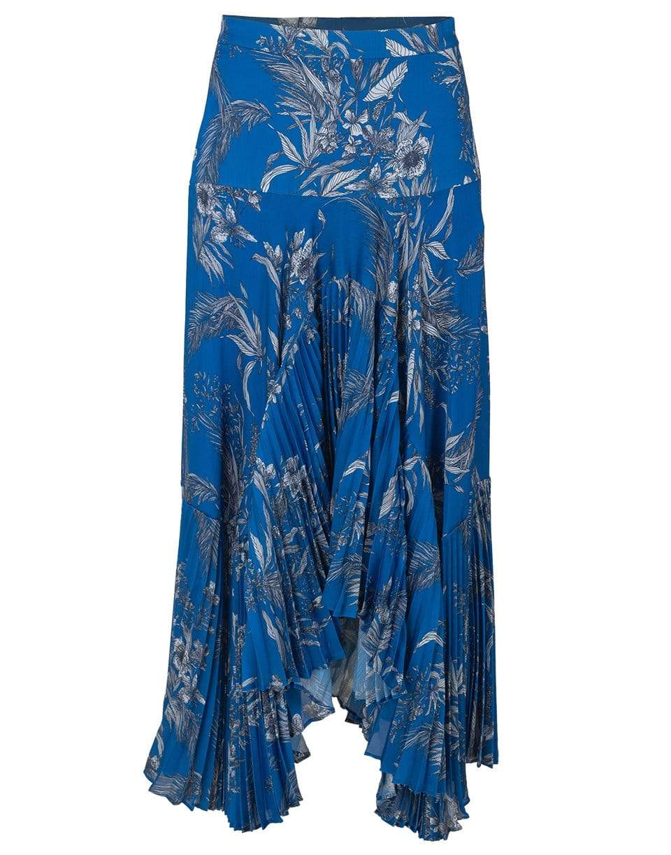 ALEXIS-Blue Palm Tarou Skirt-