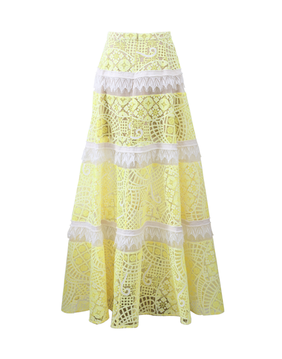 Fleur Long Lace Skirt CLOTHINGSKIRTMISC ALEXIS   