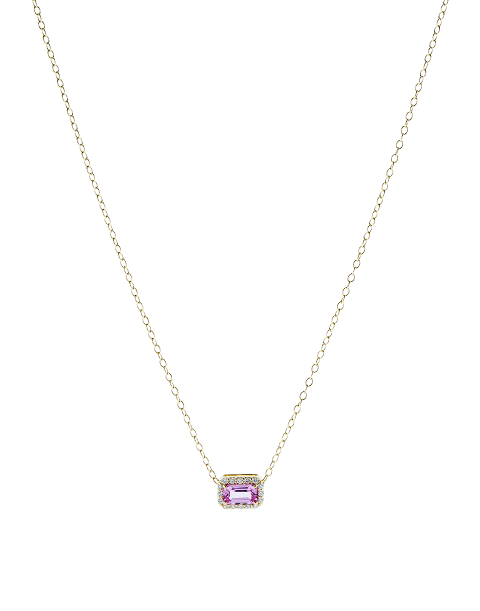 Pink Sapphire Pendant Necklace JEWELRYFINE JEWELNECKLACE O ALISON LOU   
