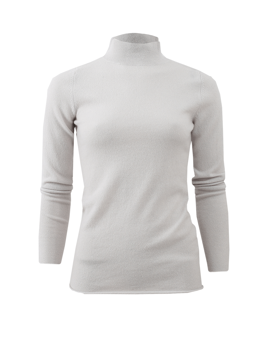 ALLUDE-Fitted Pullover-