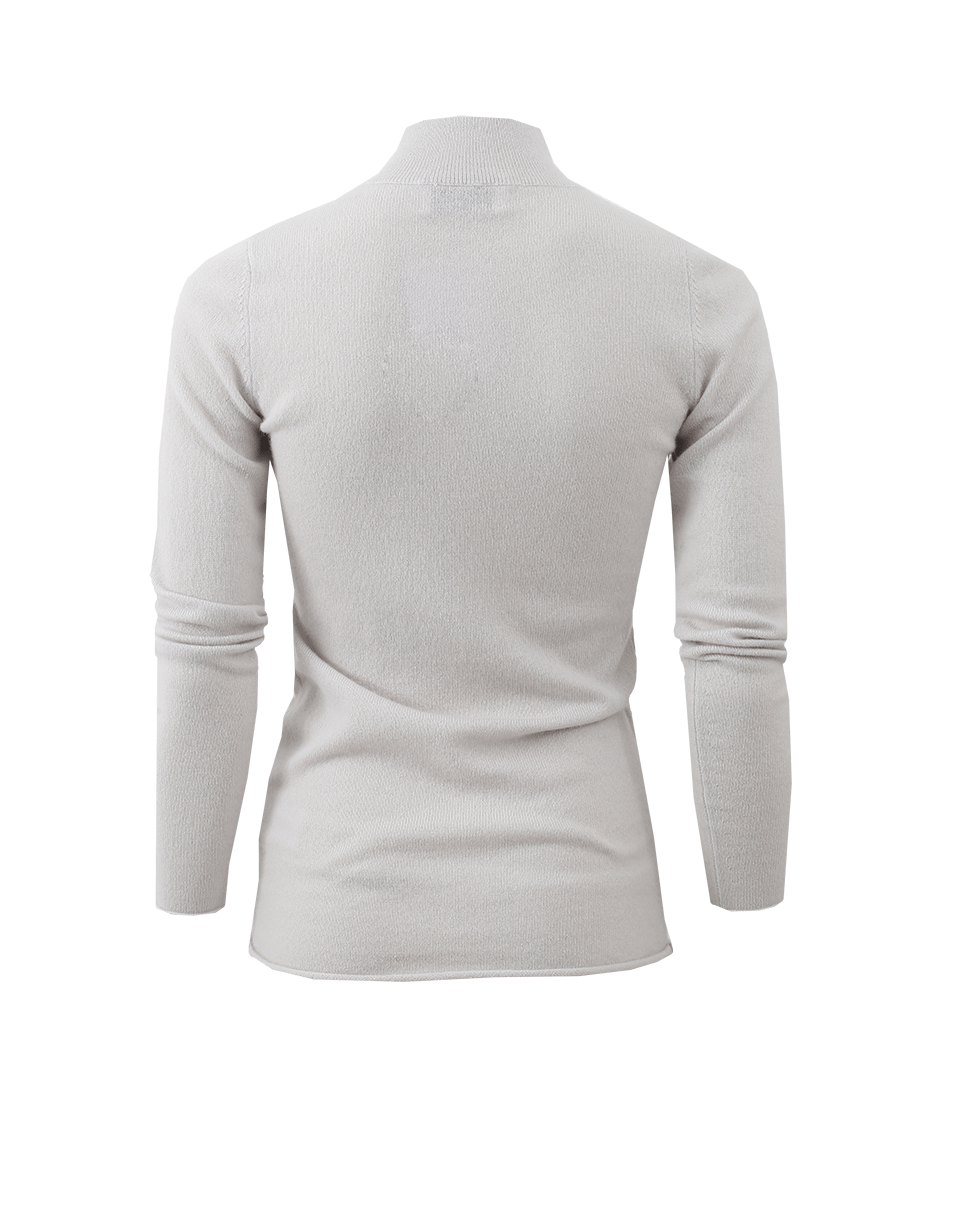 ALLUDE-Fitted Pullover-
