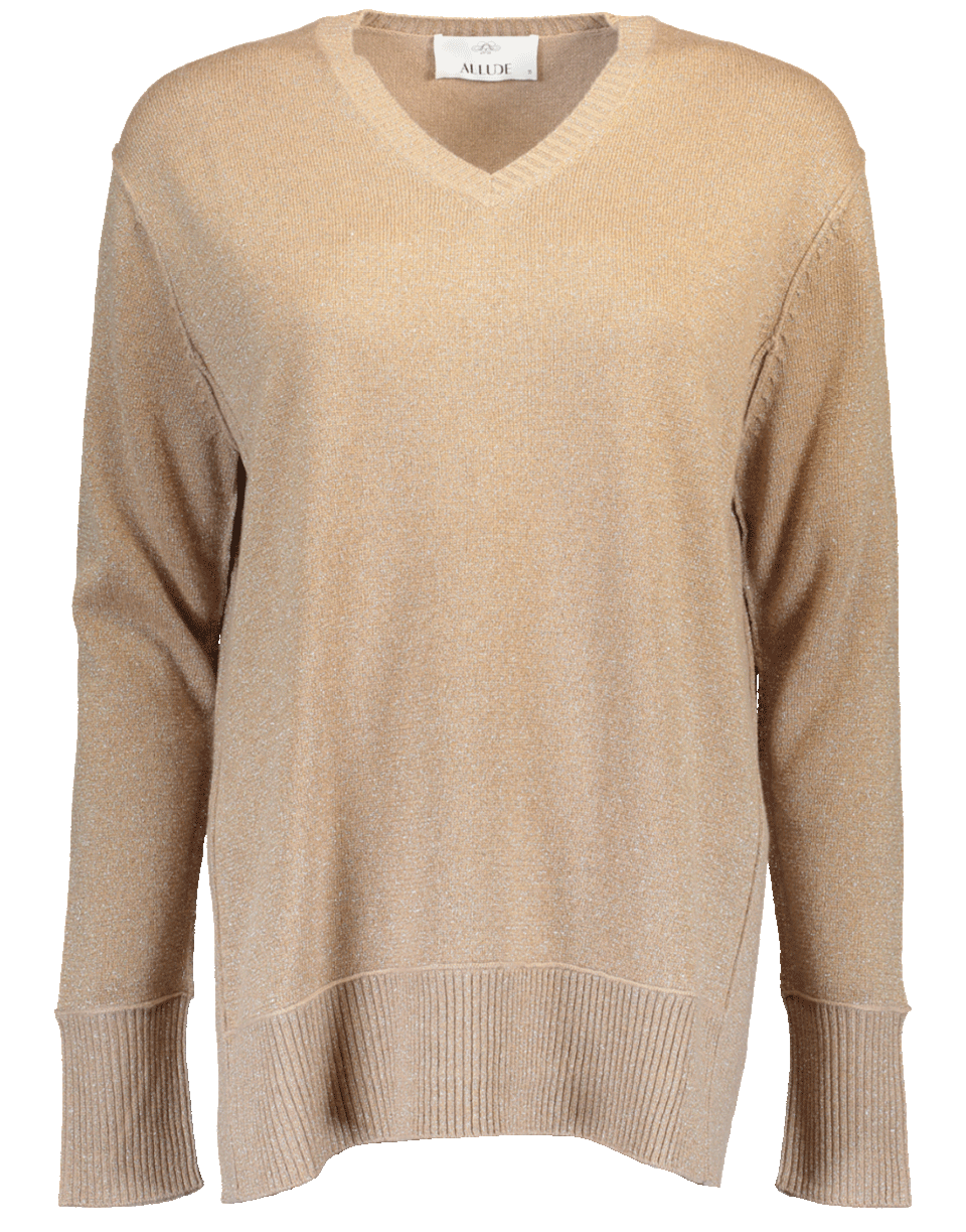 Lurex Pullover CLOTHINGTOPKNITS ALLUDE   