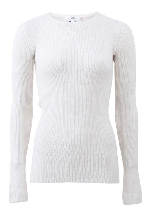 ALLUDE-Loose Knit Pullover-