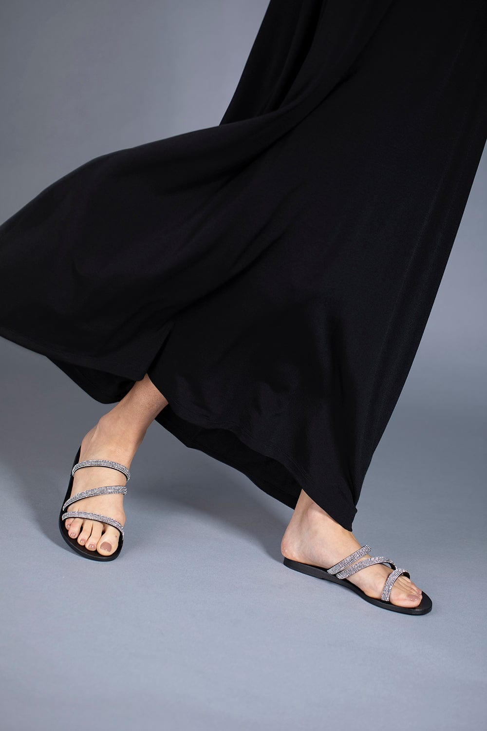 Polytimi Diamante Flat Sandal Marissa Collections