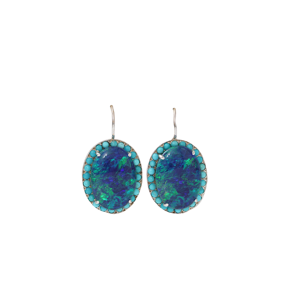 Australian Opal Triplet Drop Earrings JEWELRYFINE JEWELEARRING ANDREA FOHRMAN   