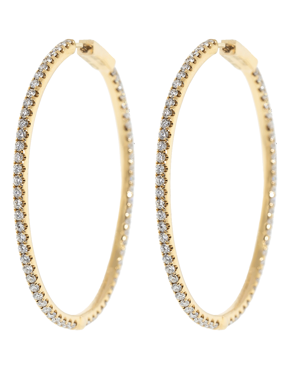 Fonda Diamond Hoop Earrings – Marissa Collections