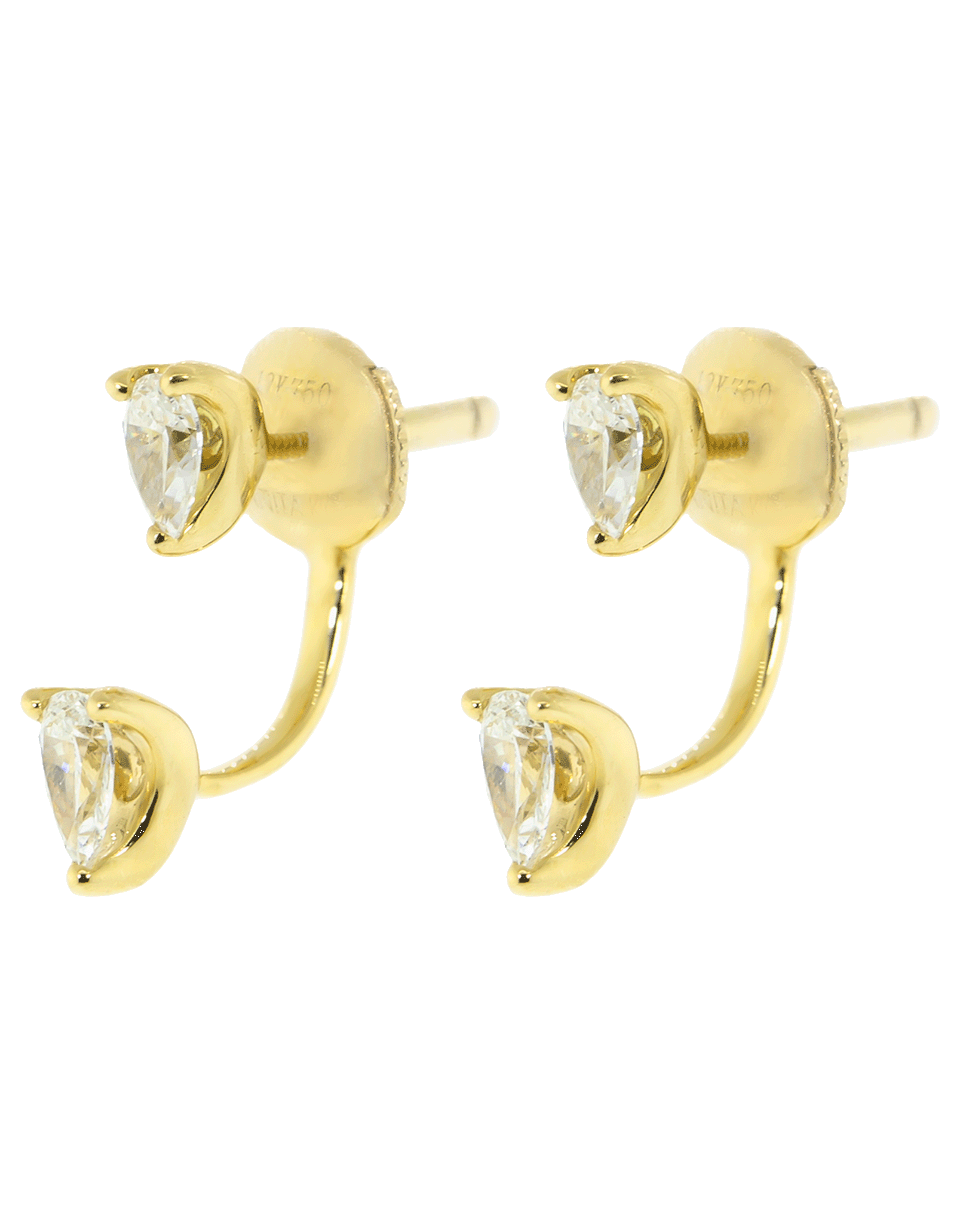 Orbit Pear Shape Diamond Earrings JEWELRYFINE JEWELEARRING ANITA KO   