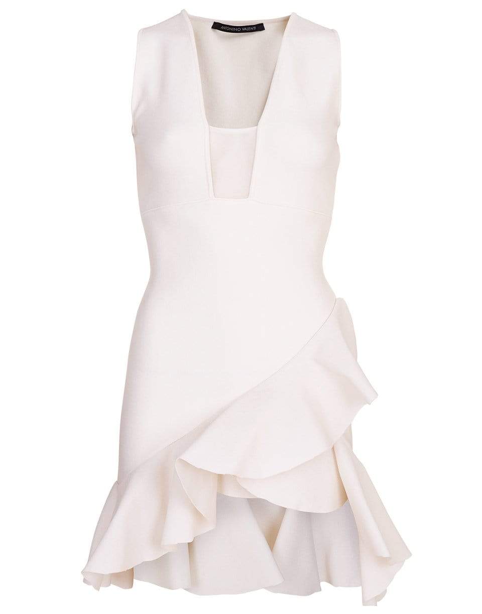 ANTONINO VALENTI-Euridice Pencil Dress-WHITE