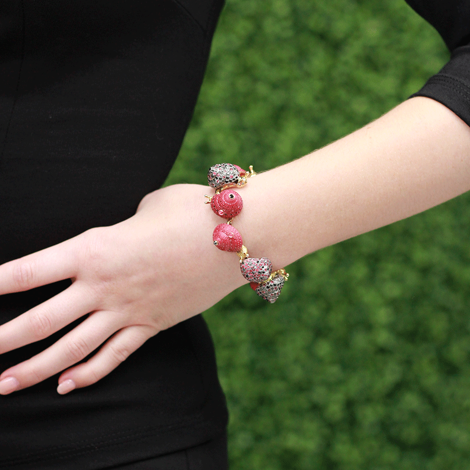 Gold bracelet Snail 3.3 mm | JewelryAndGems.eu