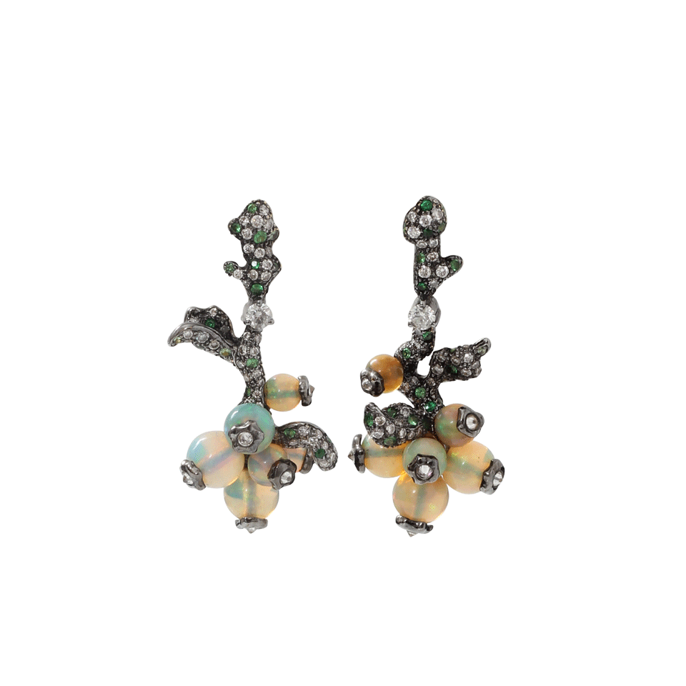 Opal Bead Fruit Earrings JEWELRYFINE JEWELEARRING ARUNASHI   