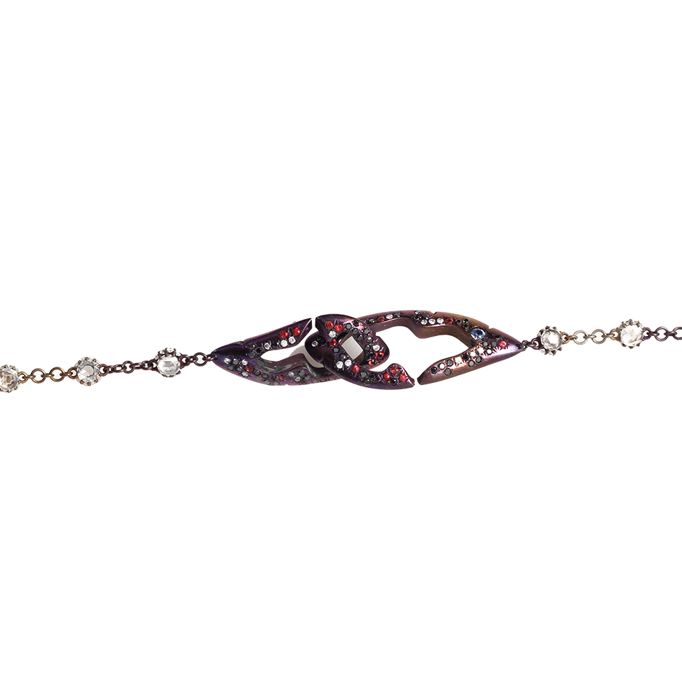Opal Brushstrokes Diamond Necklace JEWELRYFINE JEWELNECKLACE O ARUNASHI   