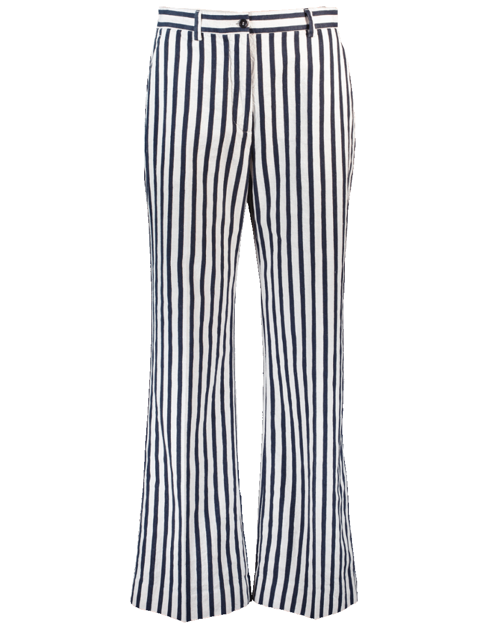 ASPESI-Striped Cropped Trouser-