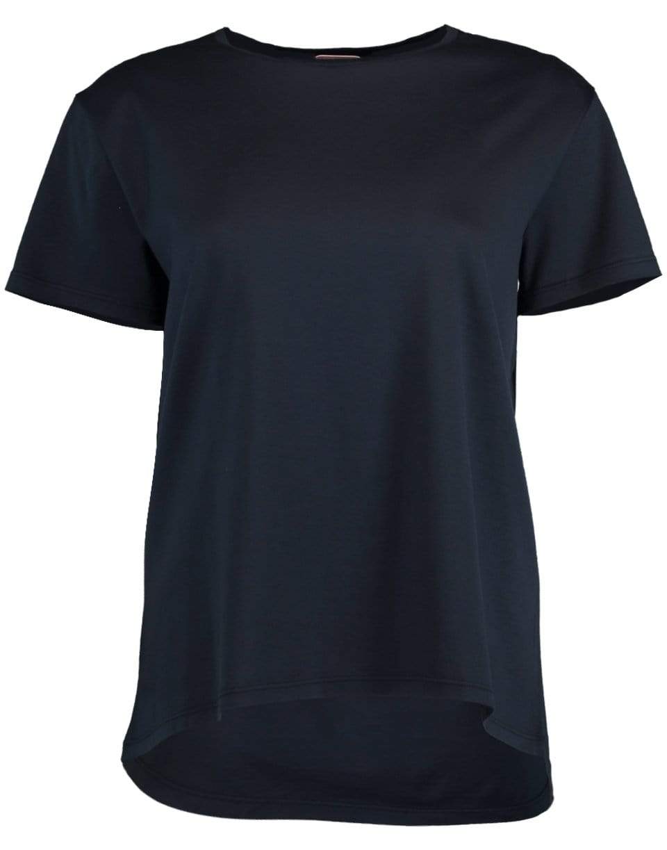 ASPESI-Navy Crewneck T-shirt-