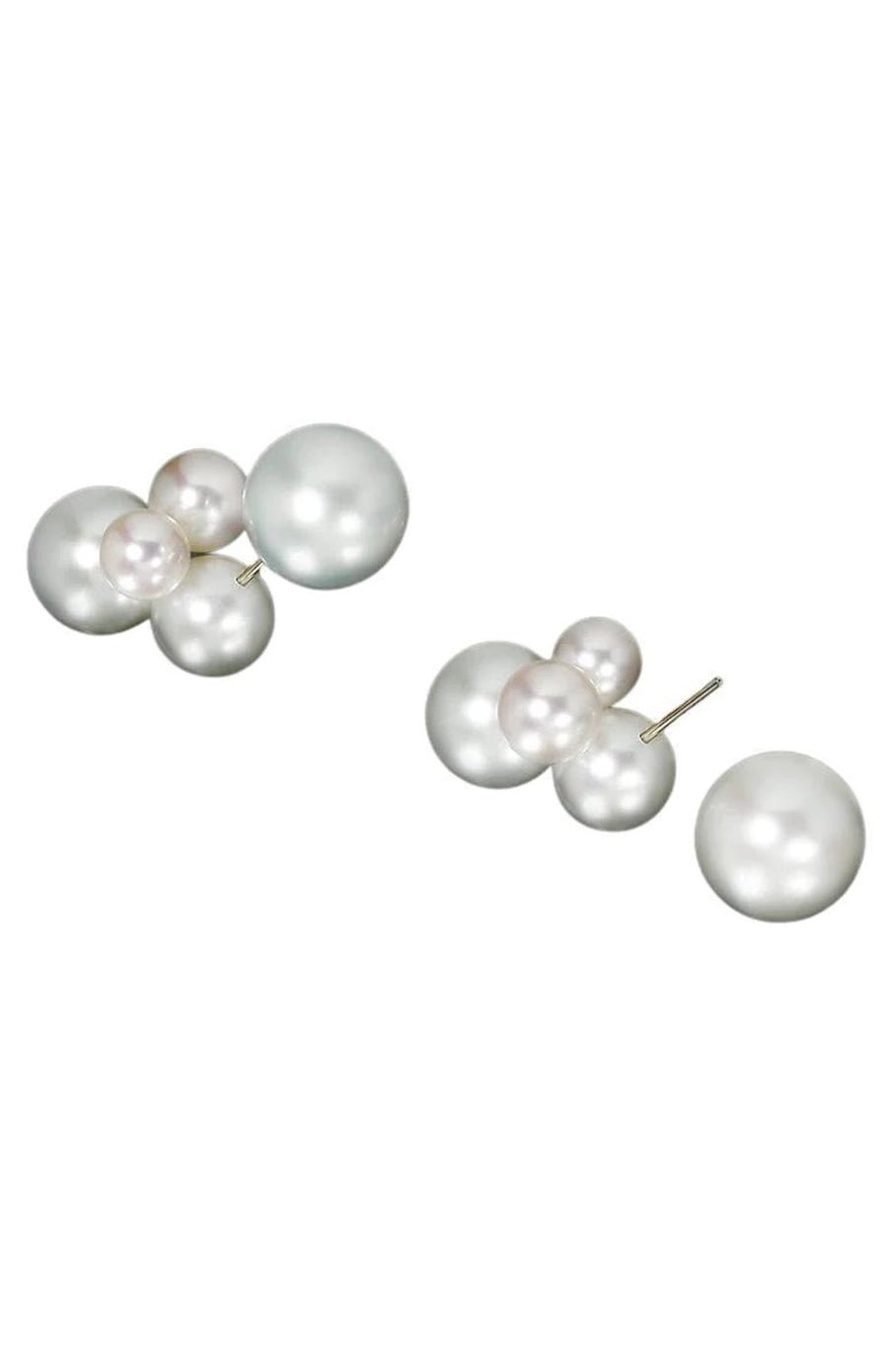 Gold Akoya Sea Pearl Earrings - Pearl Jewelry - Apearl